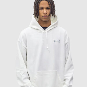 Victorius White Oversize Hoodie